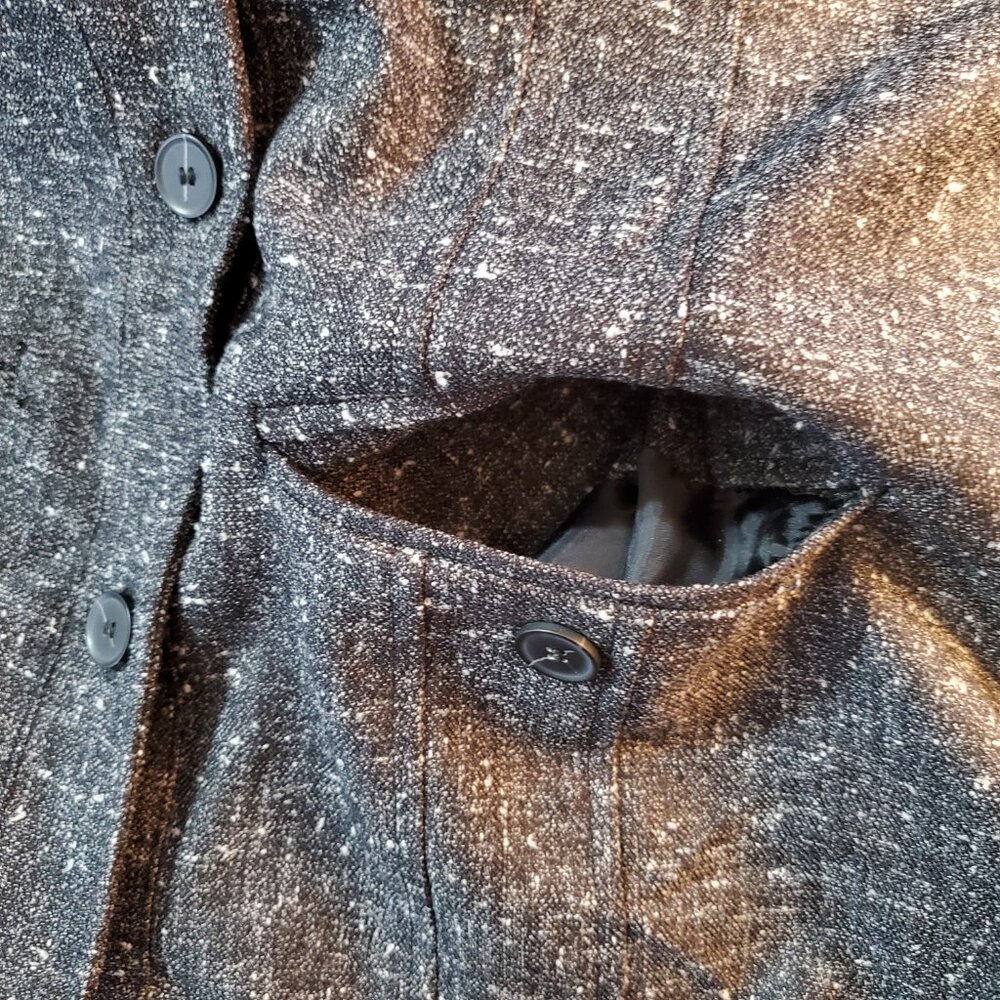 Travel Smith Black and White Vest and Skirt Set 2 Piece Set Travel Clothing - Picture 9 of 16